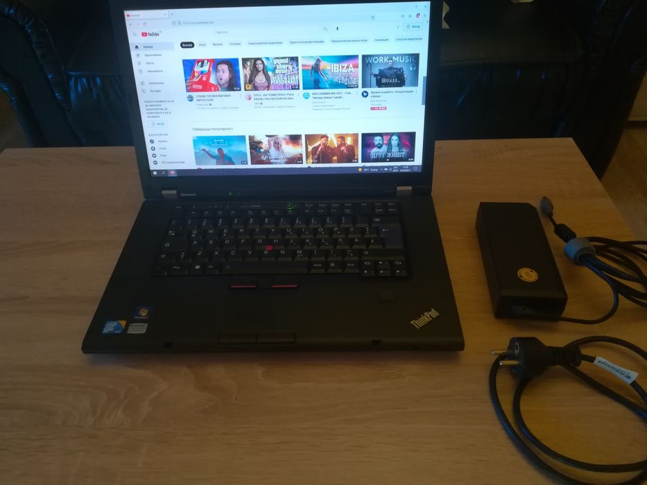 Лаптоп леново W510 laptop lenovo W510 + мишка и usb колонки