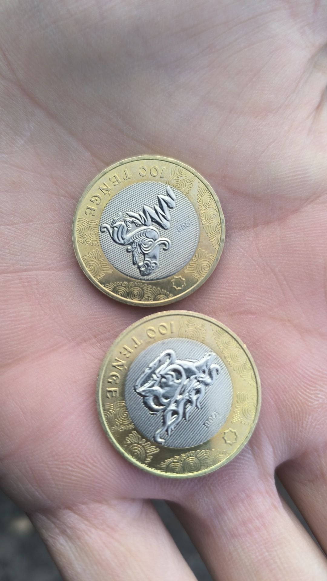 Коллекционные монеты 100 тнг