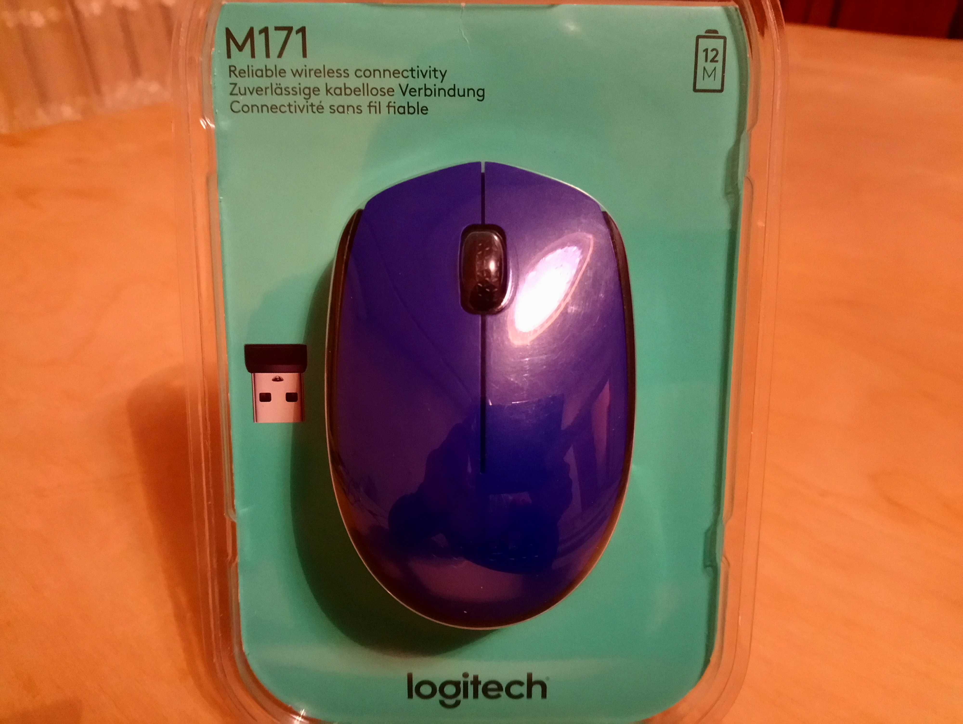 Беспроводная Мышка Logitech M171 Оптическая Синяя Дешевле