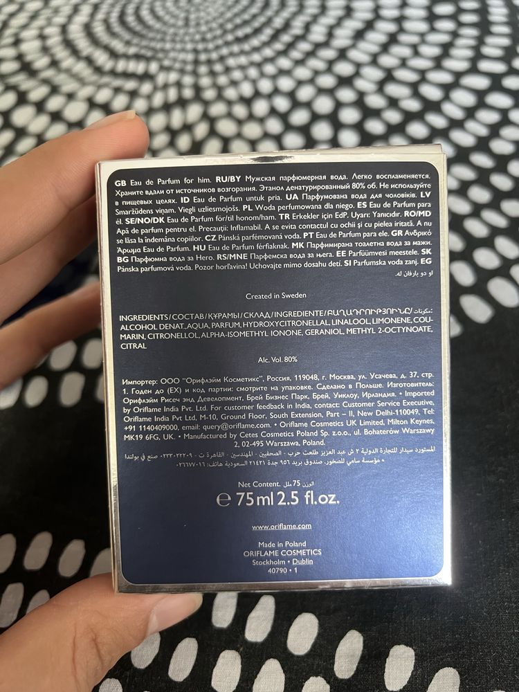 Eclat Nuit парфюм Oriflame нов