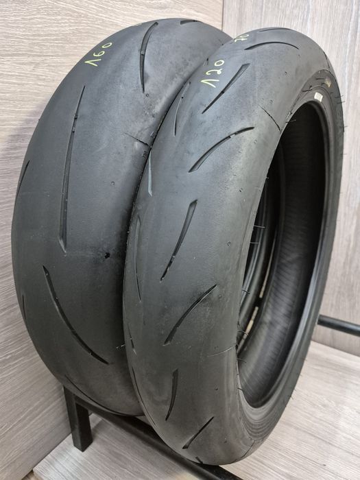 Set anvelope moto 120 70 17 cu 160 60 17 Metzeler Racetec rr dot 3921