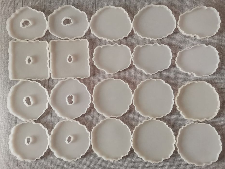 Mulaje matrite silicon forma geode rasina epoxidica confetti sclipici