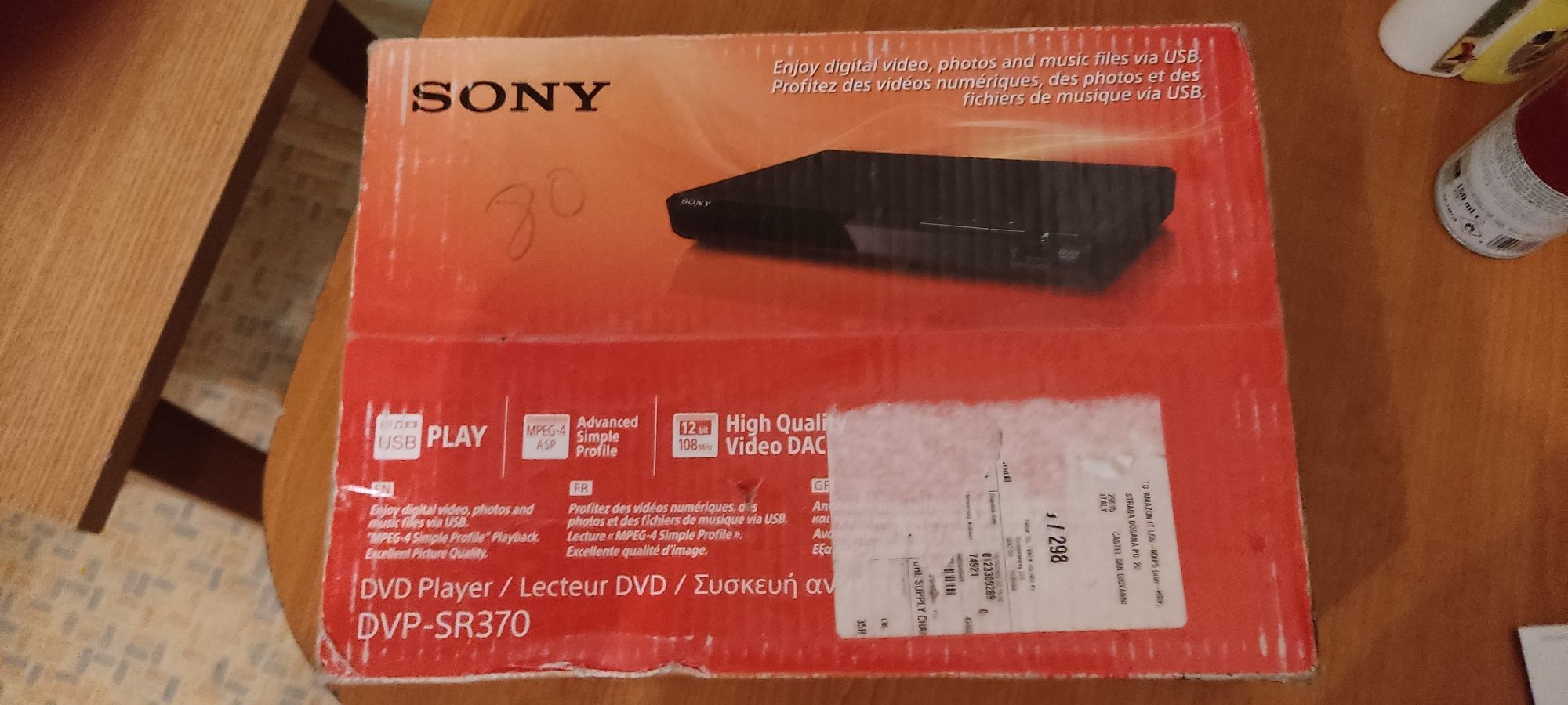 DVD player Sony sigilat