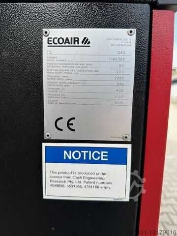 Compresor cu șurub ECOAIR D40