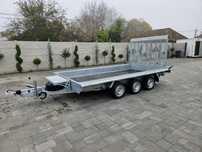 De inchiriat remorca trailer excavator,stivuitor,bob cat,utilaje