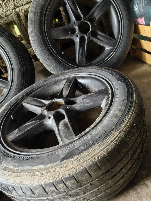 Roti jante anvelope vara  5x120 205 55 16 bmw
