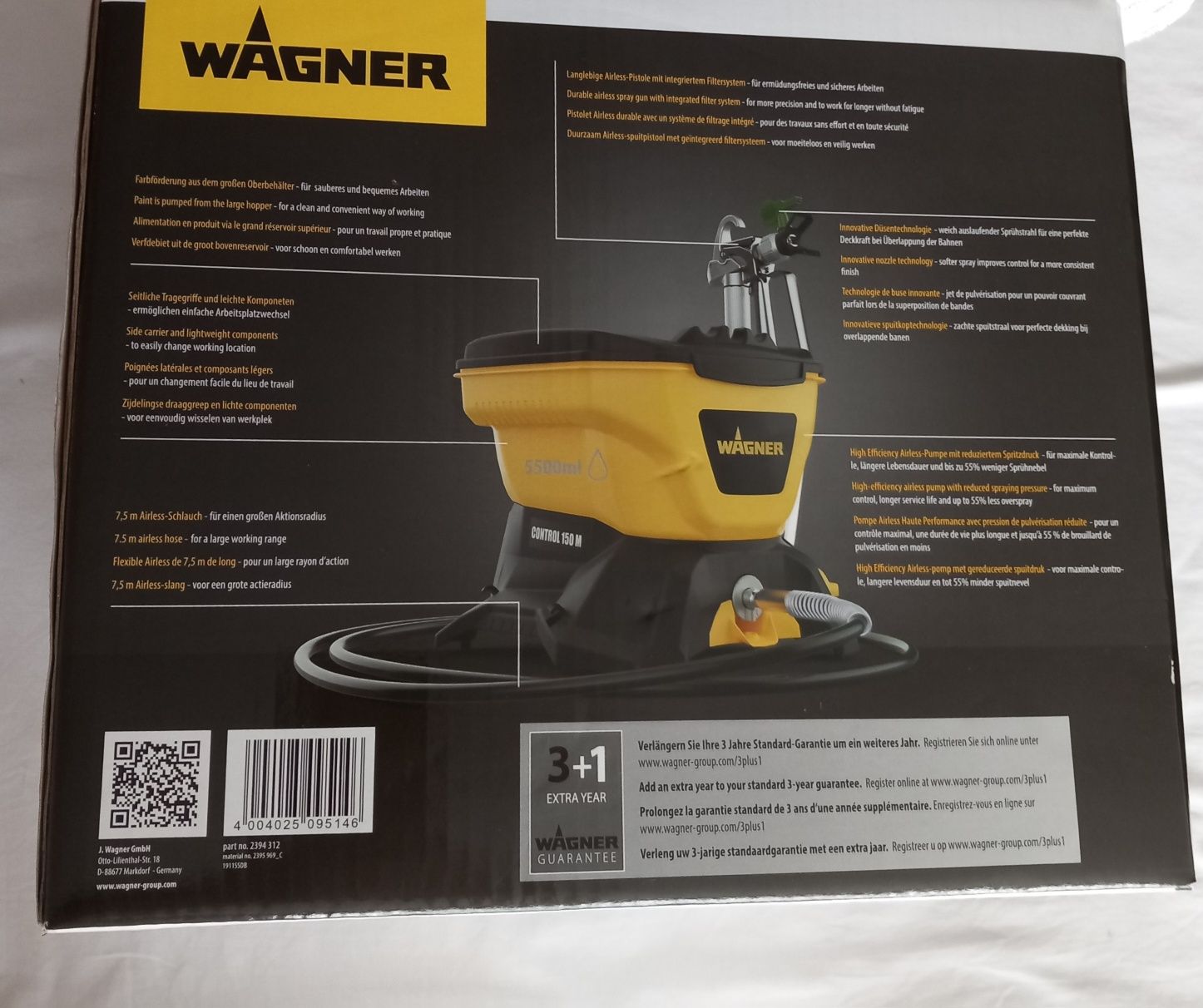 Wagner Control 150 M,pulverizator pentru vopsit.