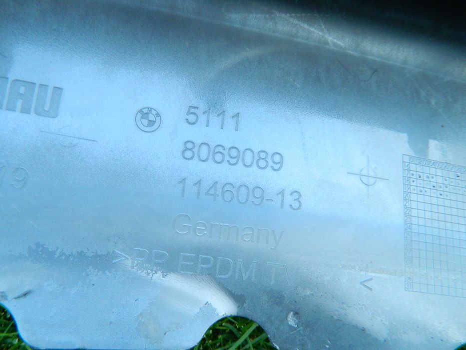 Spoiler inferior bara fata BMW X2 F39 M  model 2016-2018