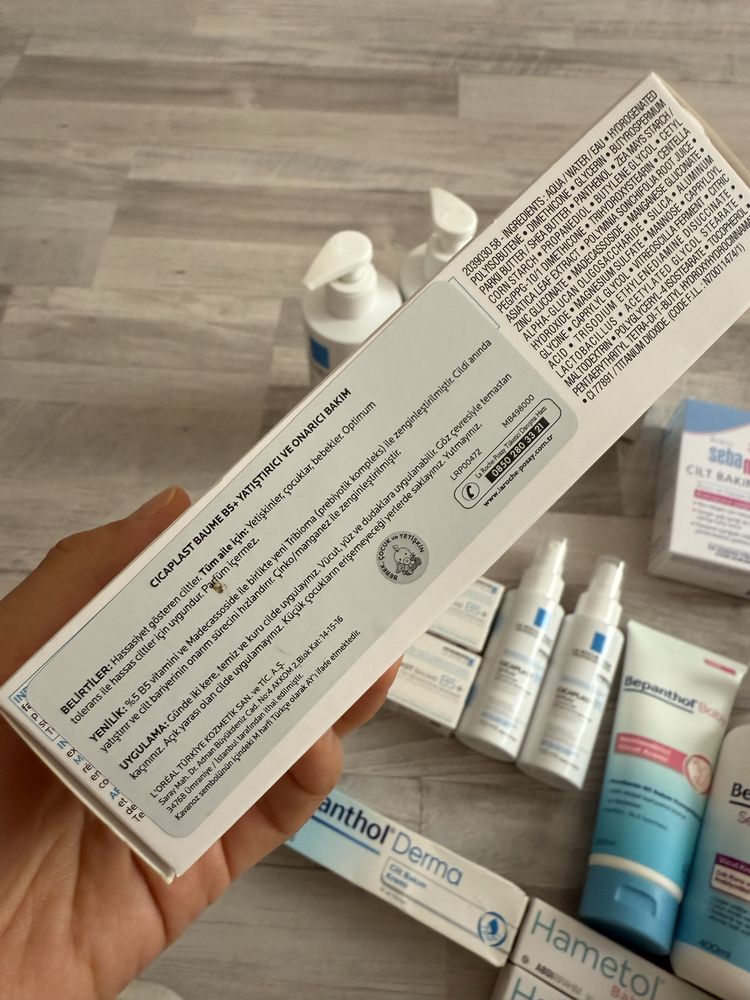 От атопического дерматита . Оригинал продукция. Осталось после лечения