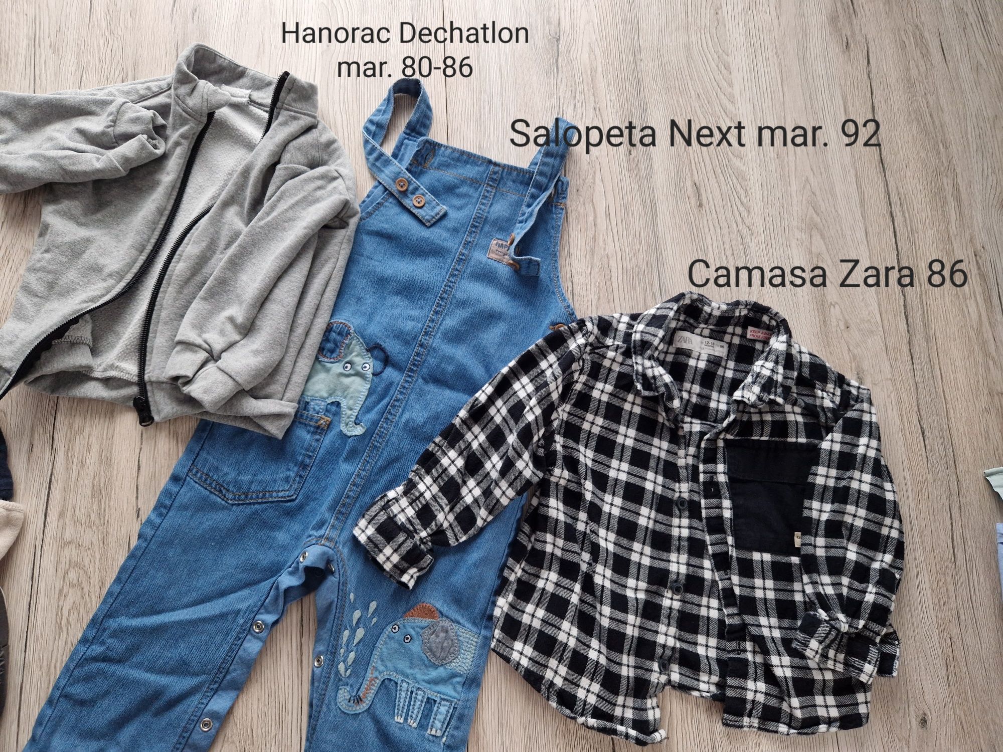 Hainute baietel Zara HM marimea 80-98