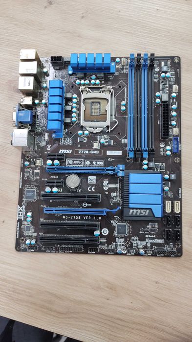 дънна платка MSI Z77A-G43