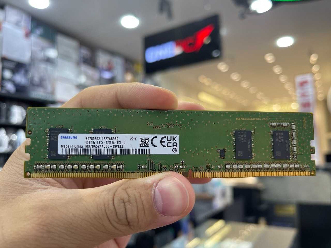 [Новый] Оперативки SAMSUNG DDR4 4GB 3200Hz (Форма оплаты ЛЮБАЯ)