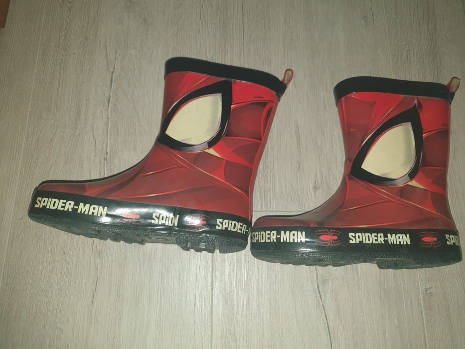 Cizme de ploaie , 25-26, spiderman