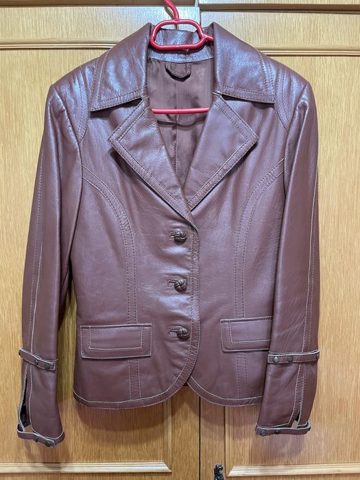 Geaca de piele marimea S