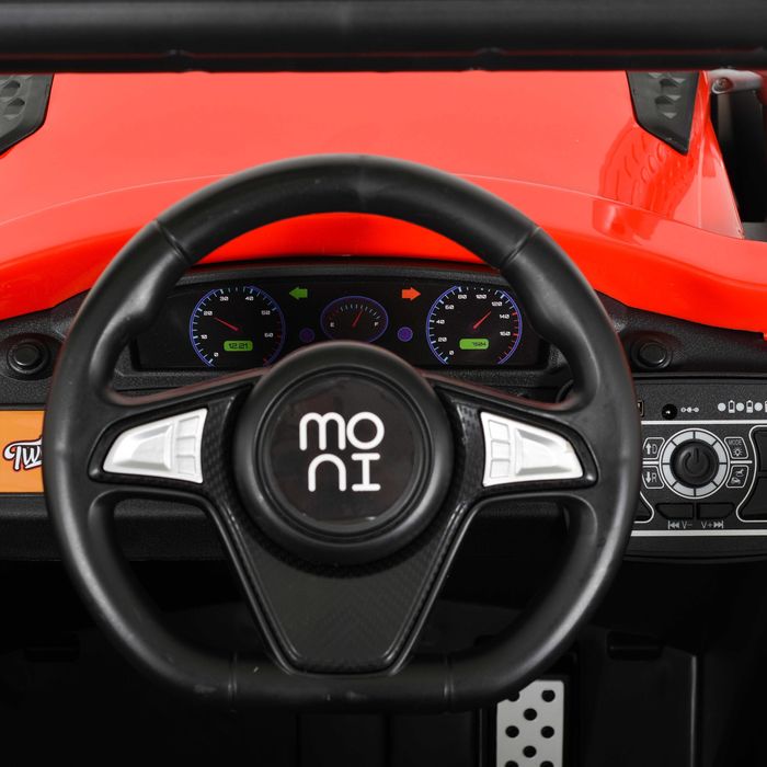 ПРОМОЦИЯ!НОВО!Акумулаторен трактор HARVEST RED с 12V,дистанционно,USB