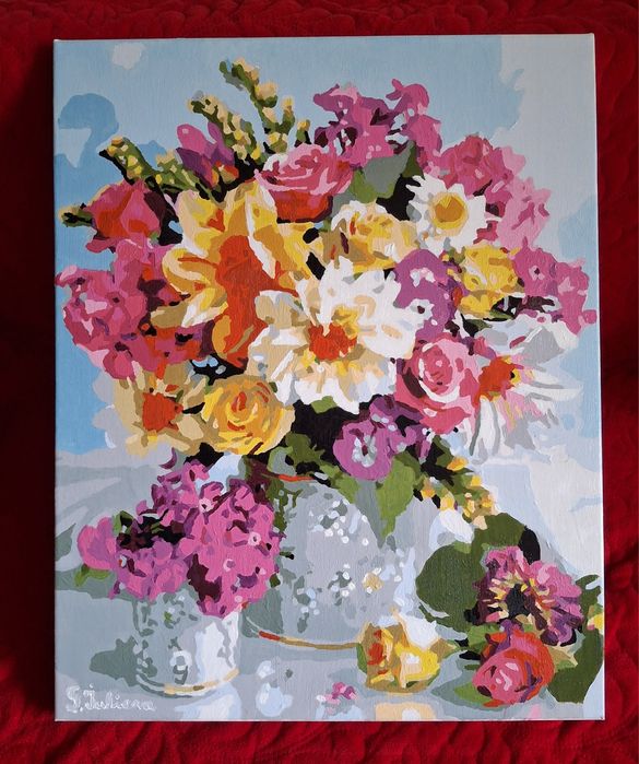 Picturi cu vopsea acrilică