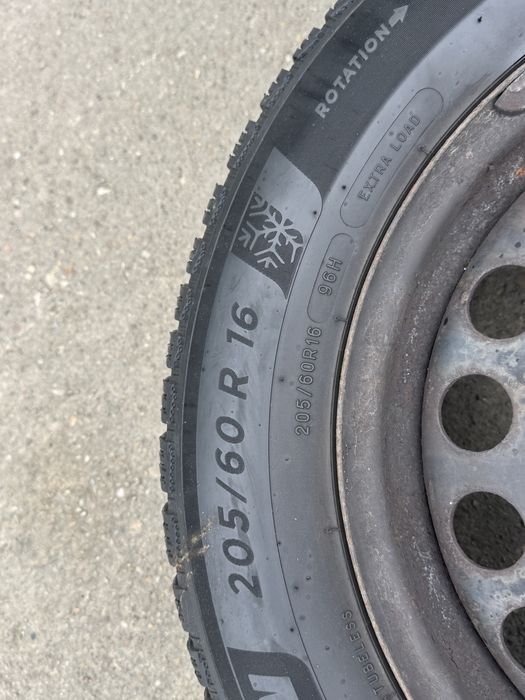 Jante Opel Astra J cauciucuri iarna Michelin Alpin6 205 60 16 DOT3420