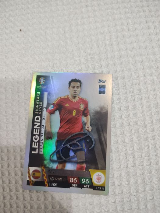 Vând semnături ale fotbalistilor