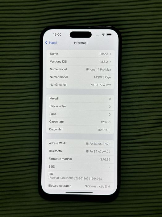 De vanzare iphone 14 Pro Max