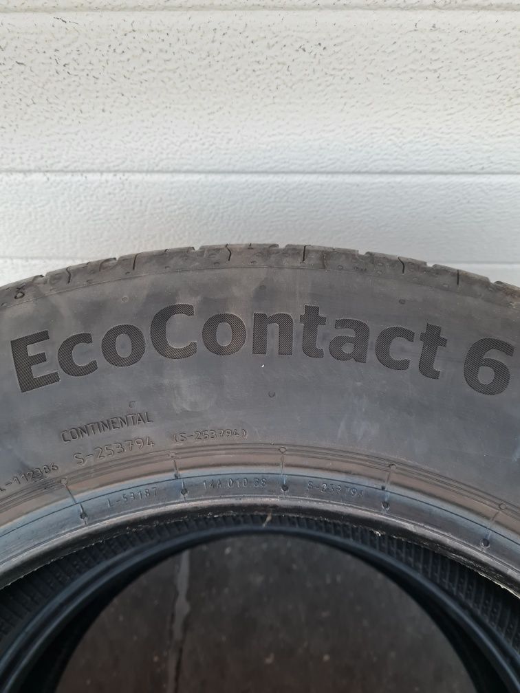 Летни гуми 2 броя CONTINENTAL EcoContact6 205 60 R16 дот 1020