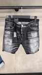 Blugi scurti dsquared2 negrii colectia noua
