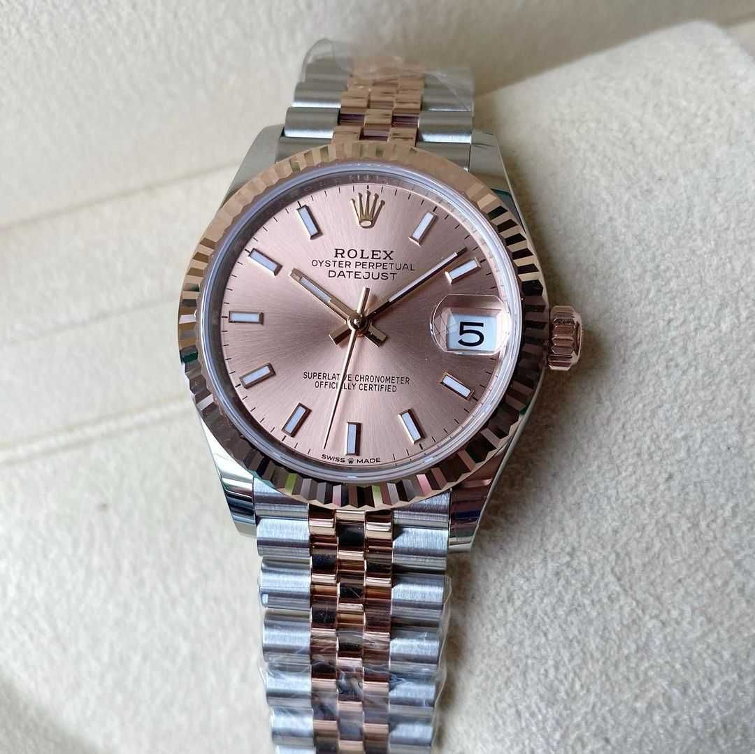 Дамски / Часовници 31mm сребро розово злато