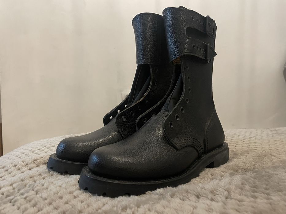 Женски Кубинки (военни) от естествена кожа