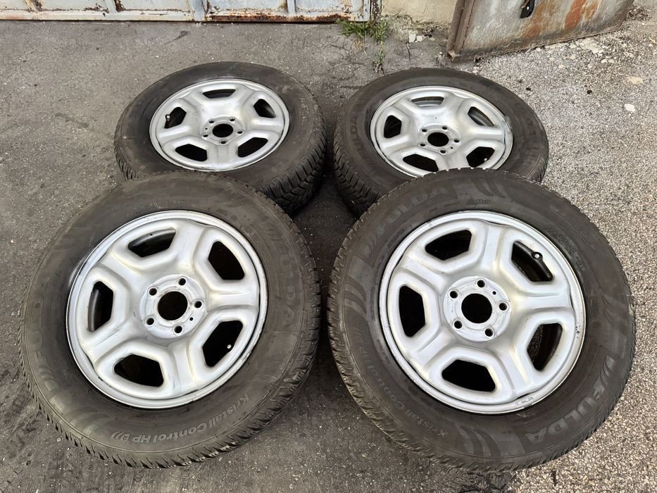 Roti jante Dacia Duster qashqai kadjar 215 65 16 Fulda iarna 7mm