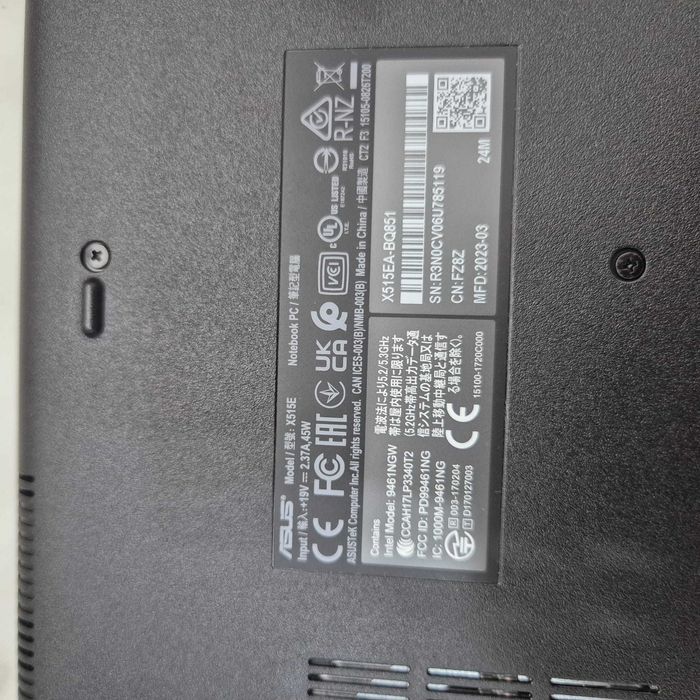 Laptop ASUS X515E procesor Intel Core i5-1135G7 8GB 512 SSD Zeus 32697