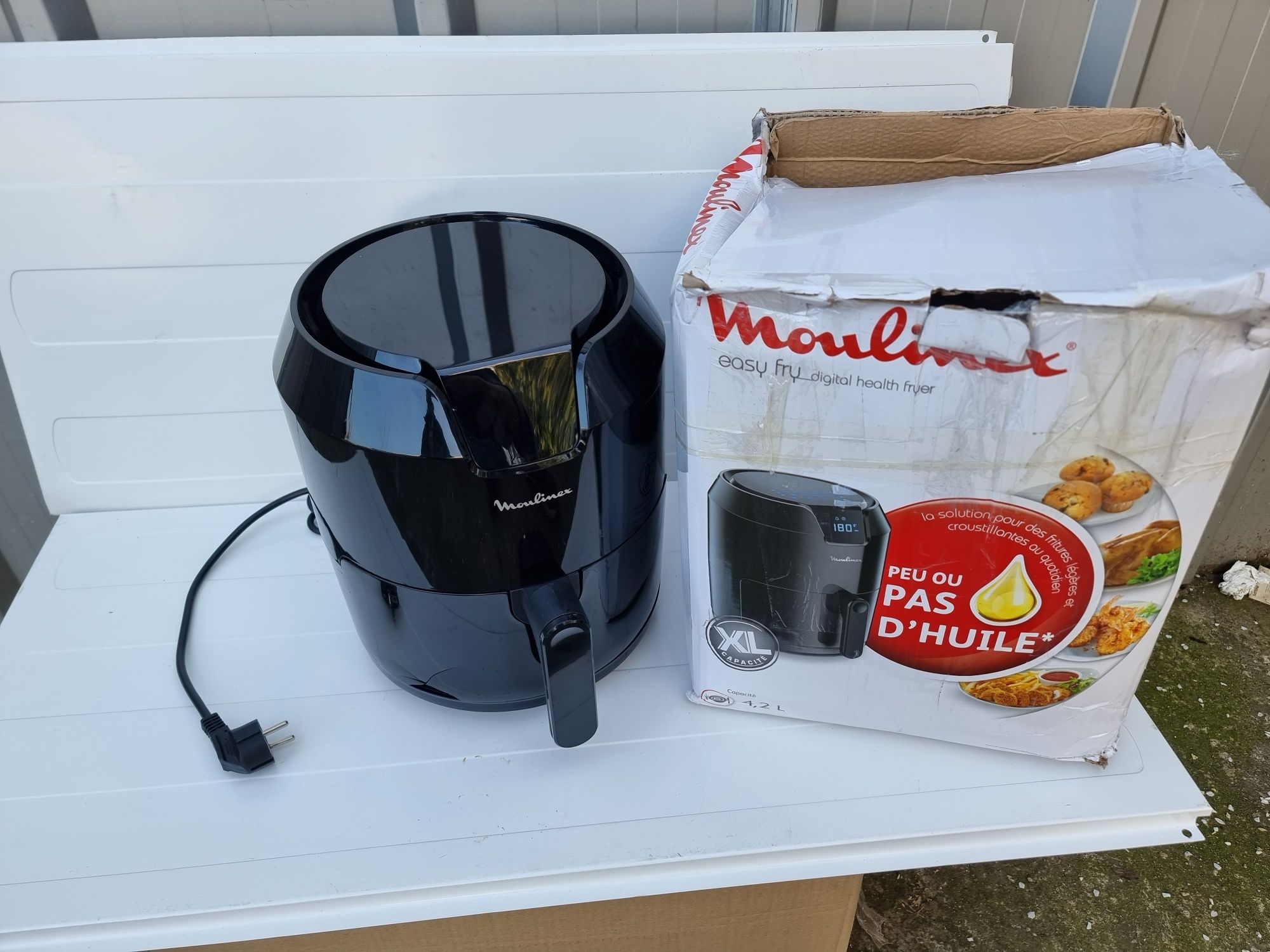 Moulinex EZ4018 Easy Fry Deluxe Friteuza electrica cu aer - airfryer