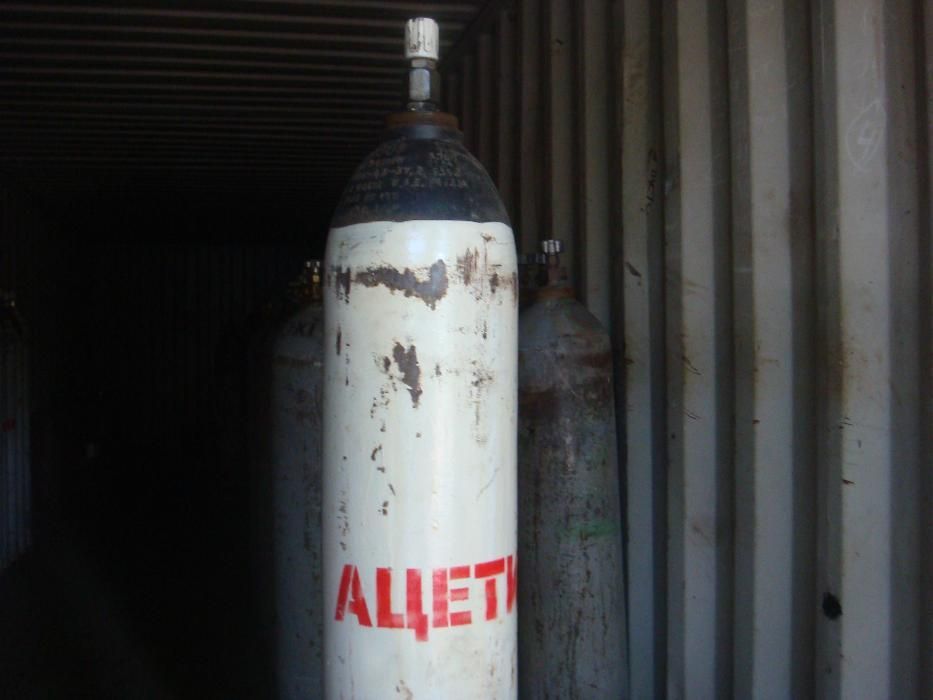 Ацетилен - газ в баллонах