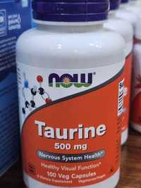 Аминокислотный комплекс Now Foods, таурин, 500 мг, 100 капсул