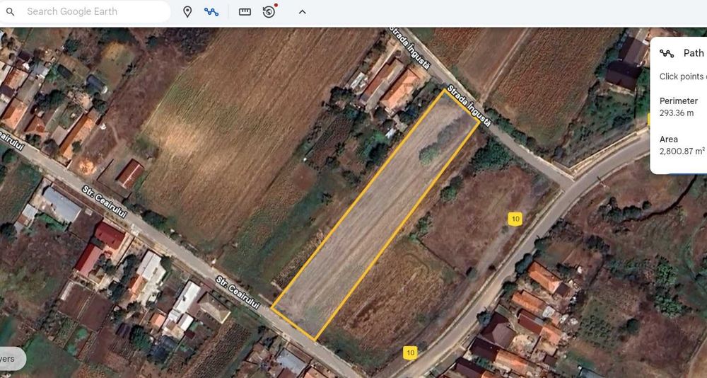 Vand teren 2800mp in Soparlita, Olt