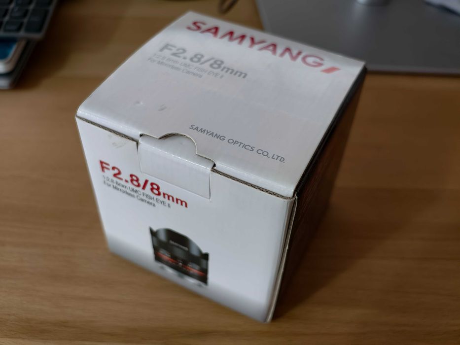 Обектив Samyang 8mm f2.8 UMC FISH EYE II за Fujifilm X