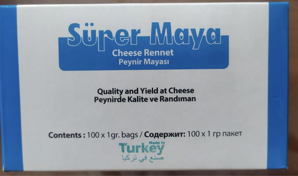 Закваска для сыра ! Super Maya