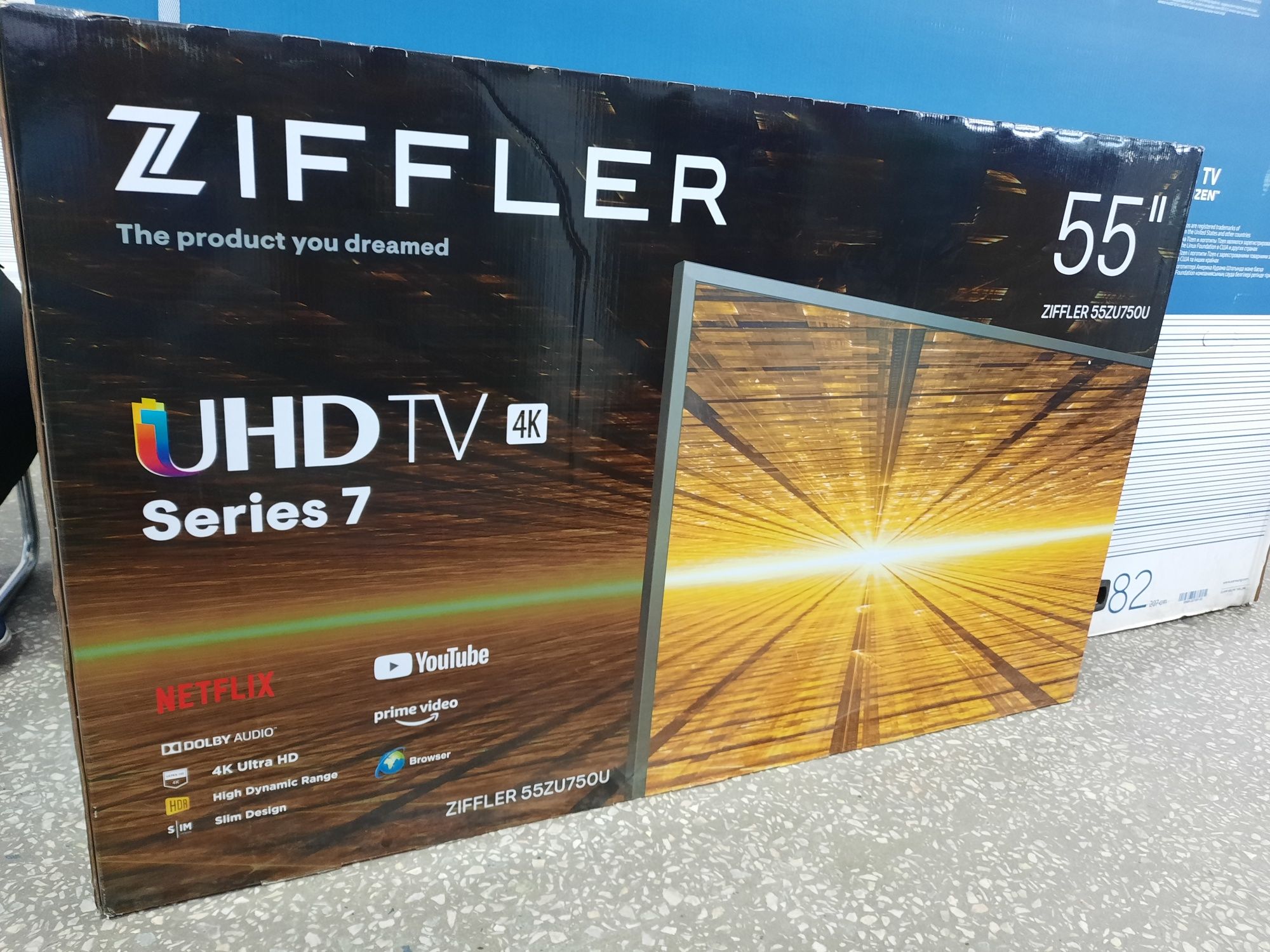 Телевизор TCL Аndroid Google tv  50”/55” 65”/ 75”/ QLED 4K Smart Googl