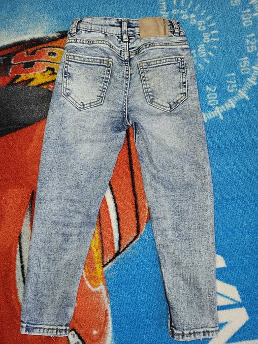 Дънки за момче Zara Skinny fit Stretch 116см,6г