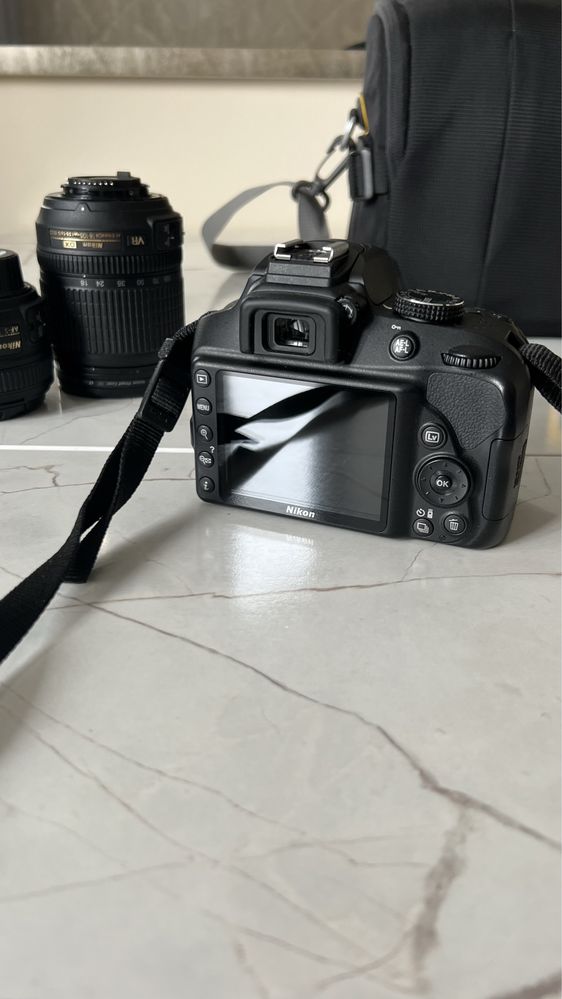 Зеркальный фотоаппарат Nikon D3400 Kit AF-S 18-105 1:3,5-5,6