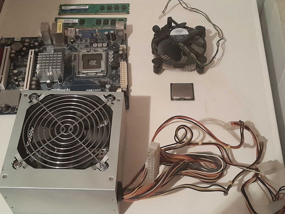 Процесор,Дъно,Рам и Захранване