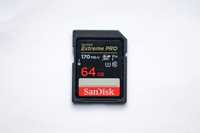 SanDisk Extreme Pro V30 SDXC UHS-I U3 64/128/256Gb