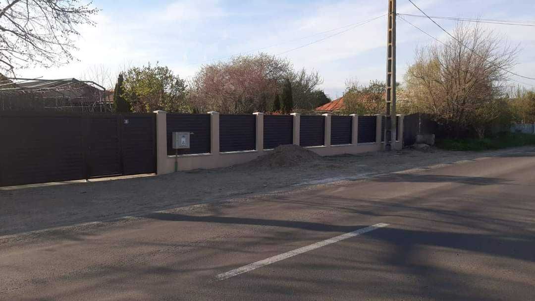 Garduri si porti din panou stil jaluzea de diferite modele la comanda