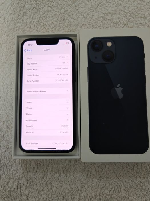 IPhone 13 mini  256GB IDEAL Dual sim