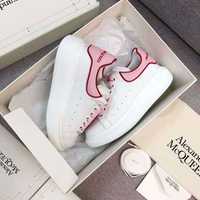 Alexander Mcqueen sneakers pink and white