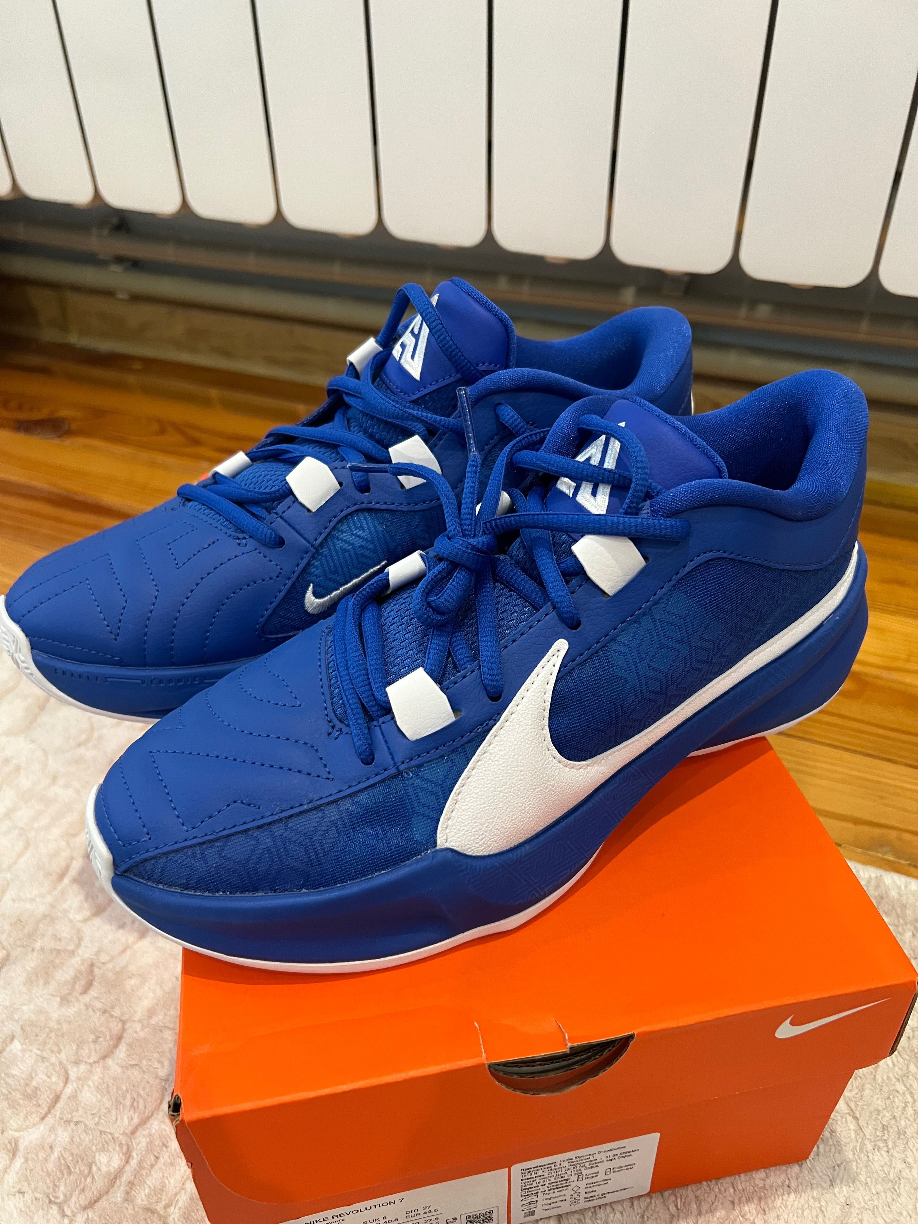 Маратонки - Nike Zoom Freak 5 Team Blue - чисто нови, неизползвани