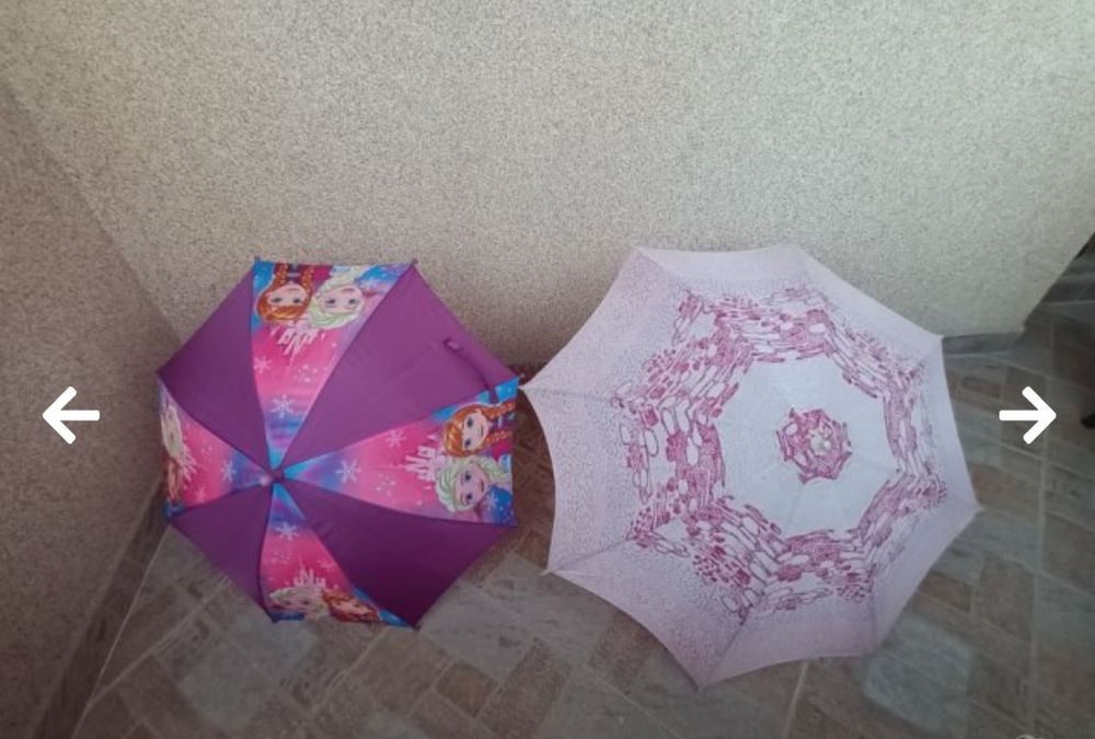 Сгъваеми автоматични и полуавтоматични чадъри различна големина .