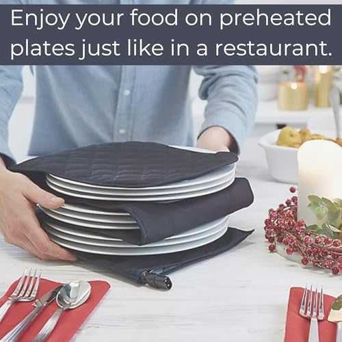 Нов компактен Електрически нагревател за 10 броя чинии бързо загряване