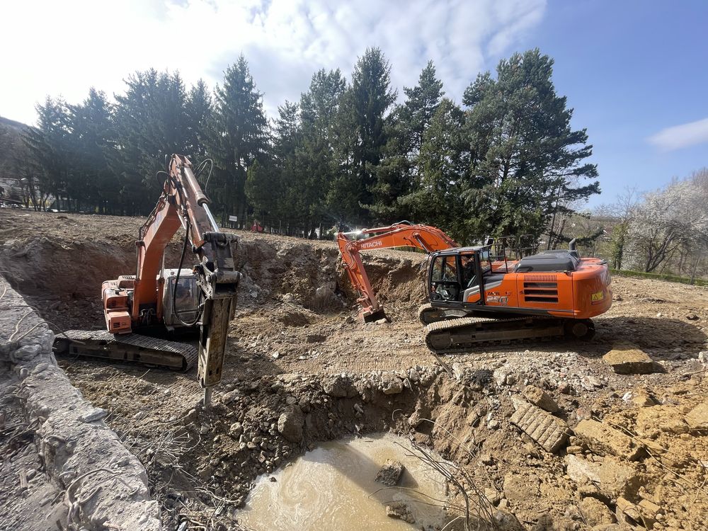 Inchiriez Excavator/Autogreder/Buldozer/Compactor