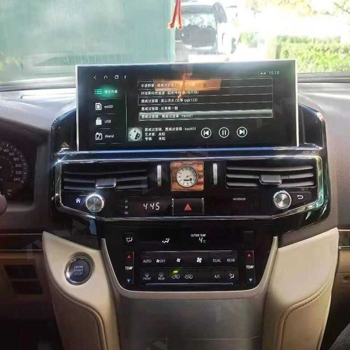 Магнитола Android Toyota Land Cruiser 200 рестайлинг