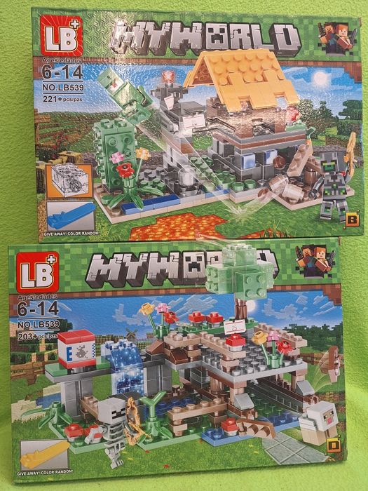 Майнкрафт конструктори -  разнообразие