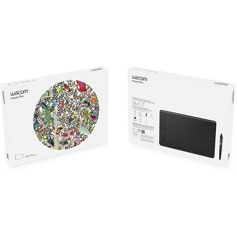 Tableta grafica WACOM Intuos Pro M, PTH-660-N, Pen-Touch, negru